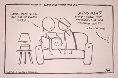 babyfoto’s zonnestelsel