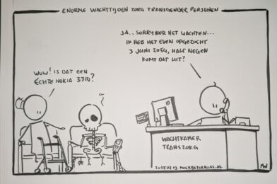 sorry voor het wachten